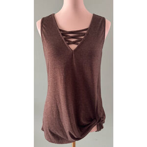 Women's BBX Lephsnt Tank Top Size S Brown